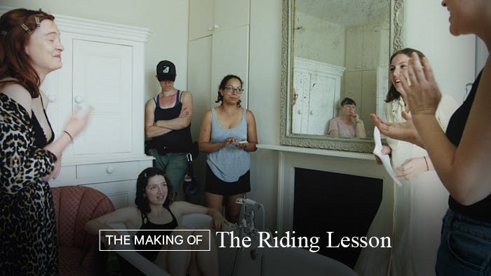 Behind The Scenes The Riding Lesson