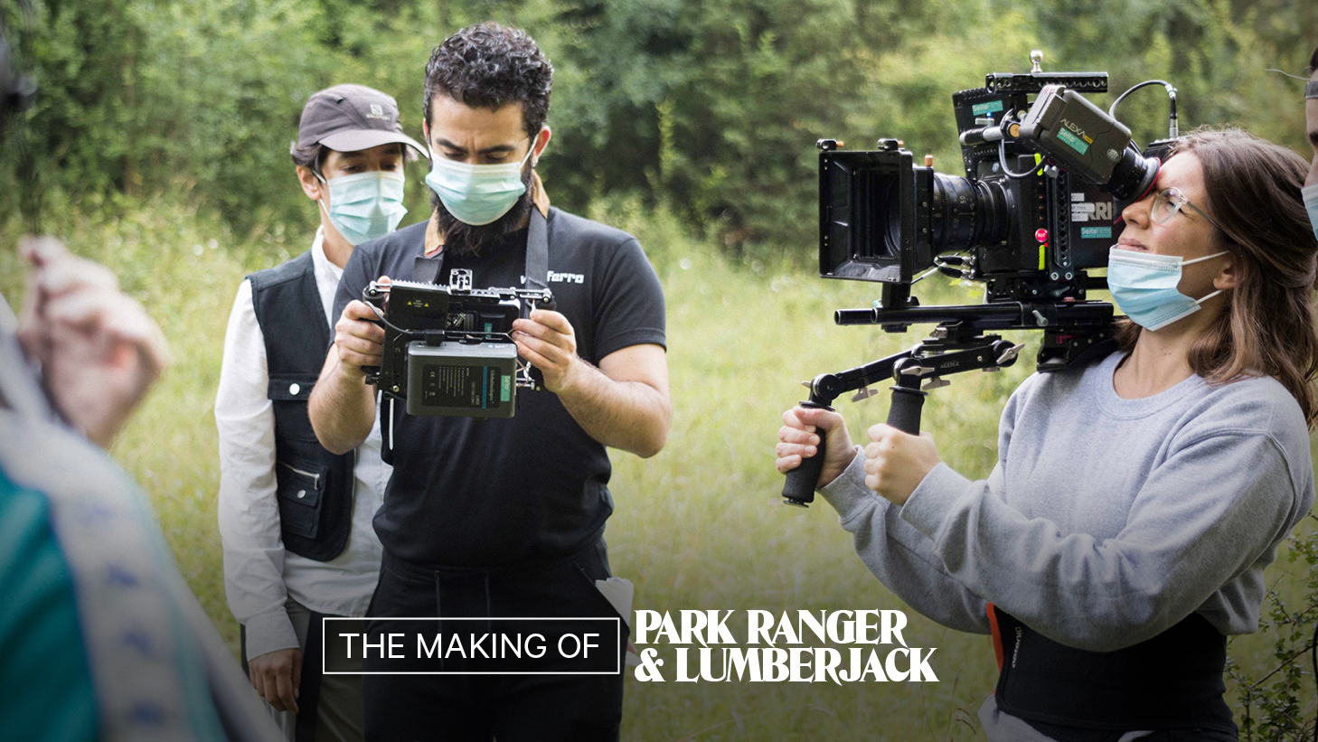 Behind The Scenes Park Ranger And Lumberjack